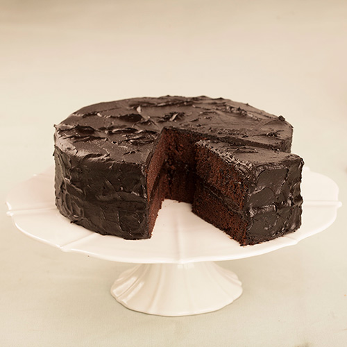 촉촉하고 진한 맛의 다크 초콜릿 케이크 만들기